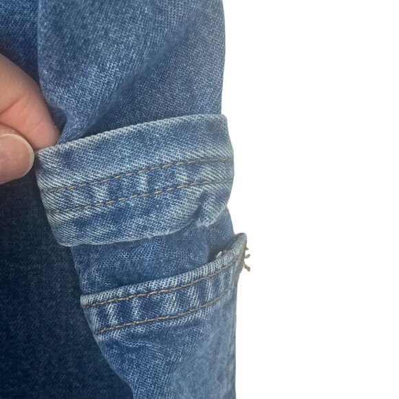 Carhartt Mens Original Dungaree Denim Jeans Carpenter Blue Size 52x30 - Picture 5 of 10